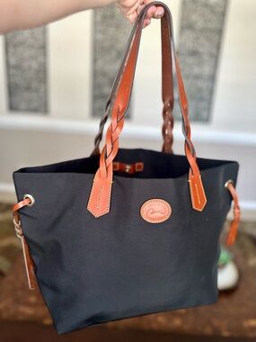 Dooney & Bourke Black Nylon Tote